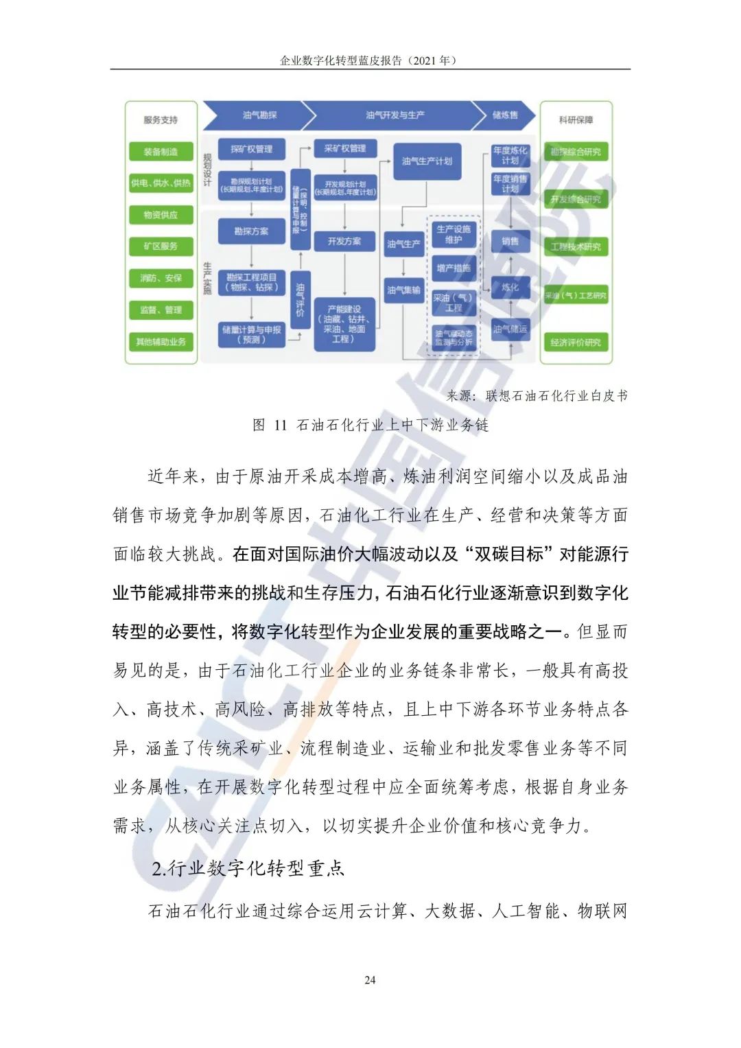 中國信通院：2021年企業(yè)數字化轉型藍皮報告